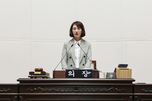 ▲ 성동구의회 의장 김현주.