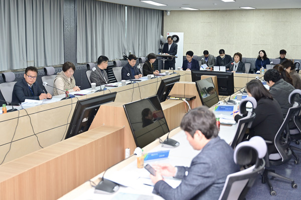 ▲ 여주시 공유재산심의회 개최 모습.