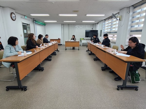 ▲ 의정부시 의료계 집단 행동 관련 응급의료협의체 긴급 개최 모습.