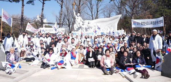 ▲ 평택 3.1독립만세운동 제105주년 기념식.