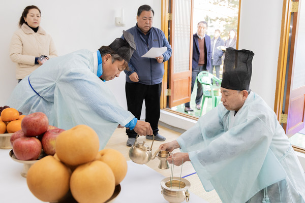 ▲ 계양구 계양산 산천제 진행 모습.