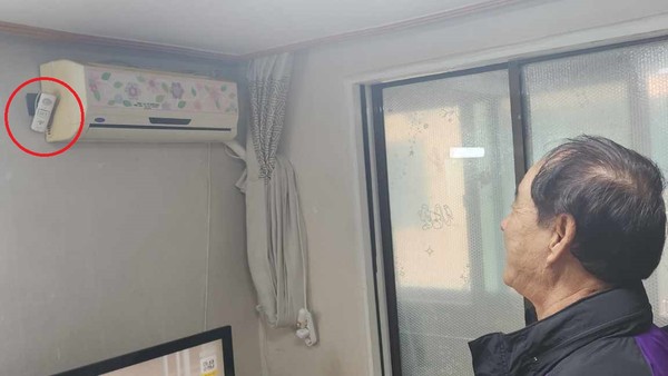 ▲ 가정내 IOT 설치사진.