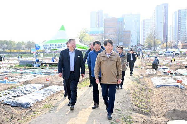 시민주말농장 개장
