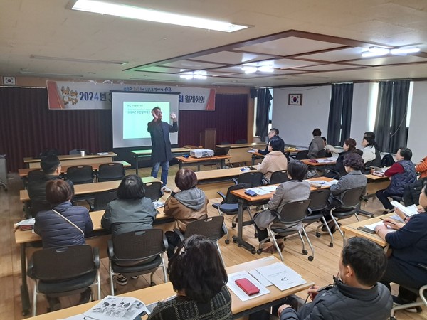 ▲ 인천 서구 찾아가는 주민참여 예산학교 운영 모습.