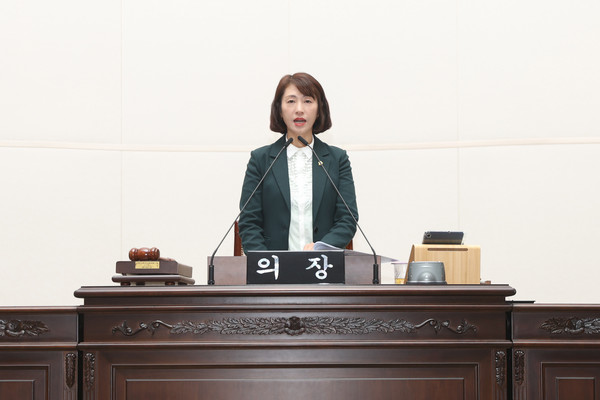 ▲ 성동구의회 의장 김현주.