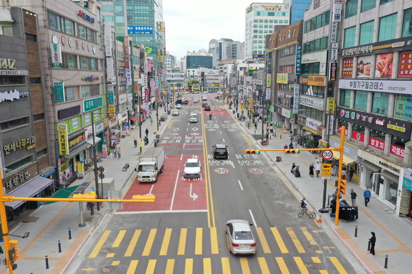 ▲ 부평문화로 전경.