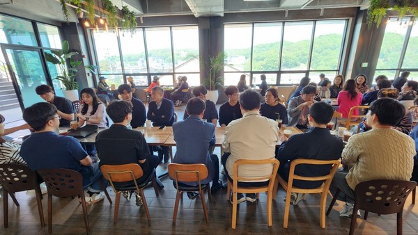 ▲ ‘CEO와 MZ세대 소통 간담회’ 현장.