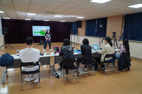 ▲ 뮤지컬 공유 학교 오디션.