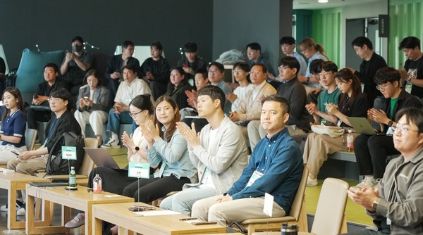 ▲ 도내 중소기업 대상 ‘상생 파트너스데이’ 사업 설명회.