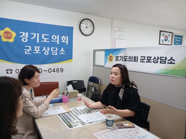 ▲ 최효숙 의원, 경기도 특수교육 발전을 위한 협의회 개최 모습.
