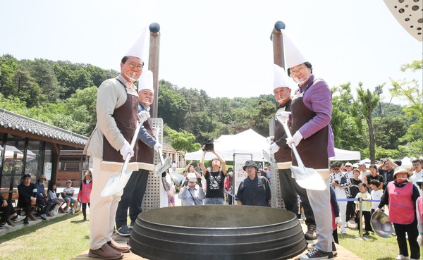 ▲ 이천시 제2회 쌀밥데이 개최 모습.