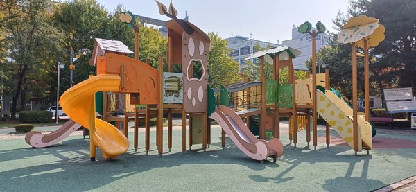▲ 동두천시 관내 공원 모습.