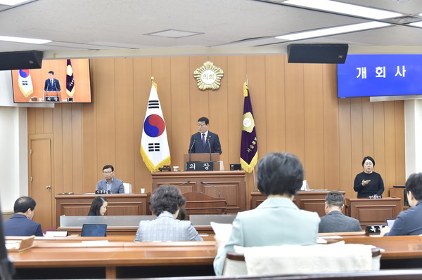 ▲ 307회 정례회 전경.