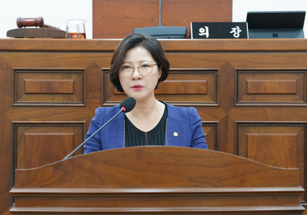 ▲ 하남시의회 정혜영 의원.
