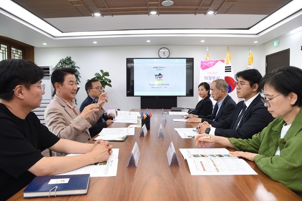 ▲ 의정부시 관광진흥 민관협업 간담회 개최 모습.
