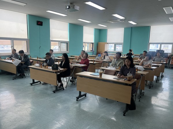 ▲ 이천시 해외시장개척단 사전간담회 개최 모습.