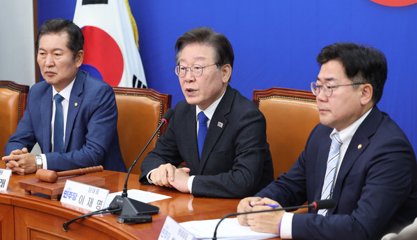 ▲ 발언하는 이재명 대표. /뉴시스