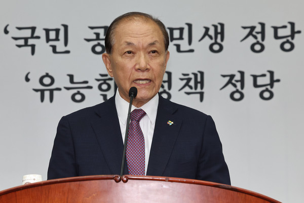 ▲ 황우여 국민의힘 비상대책위원장. /뉴시스