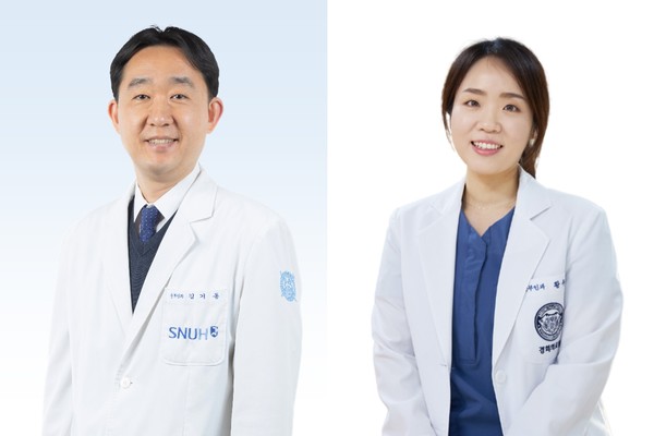 ▲ (좌)분당서울대병원 산부인과 김기동 교수 (우)경희대학교병원 산부인과 황우연 교수.