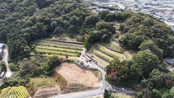 ▲ 내촌공설자연장 전경.