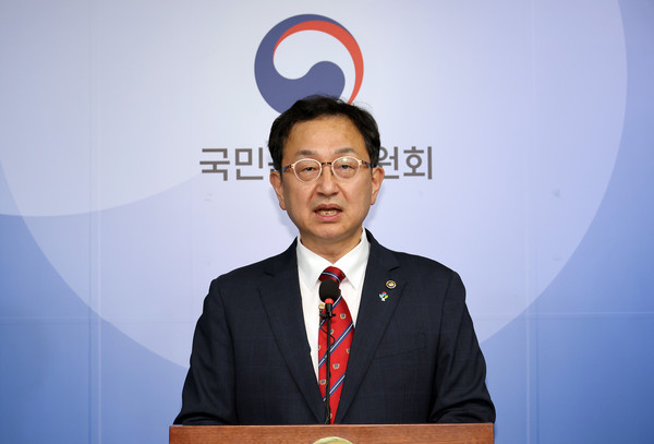 ▲ 정승윤 국민권익위 부위원장 겸 사무처장. /뉴시스