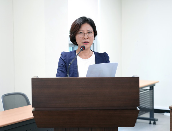 ▲ 하남시의회 정혜영 의원이 발의한 '하남시 지방공무원 복무 조례 일부개정조례안'이 하남시의회 제330회 정례회 제2차 본회의에서 최종 통과됐다.