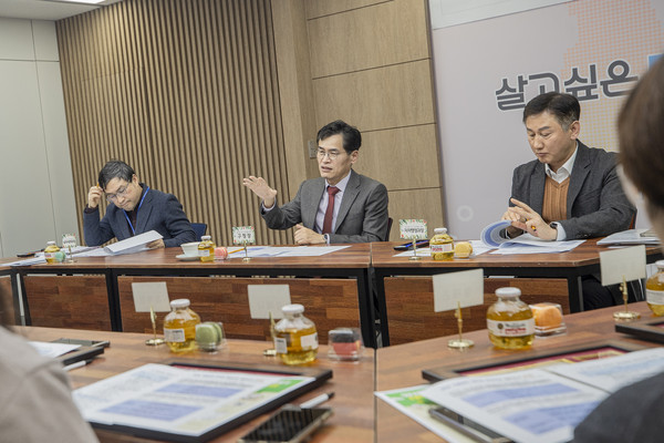 ▲ 2024년 대학생 행정인턴 간담회.
