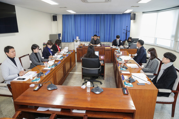 ▲ 고양시의회 청년정책특별위원회.