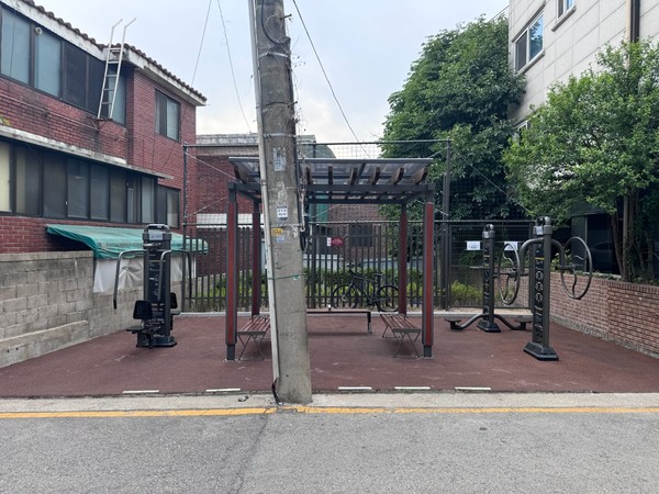 ▲ 주민쉼터 조성 후 전경.