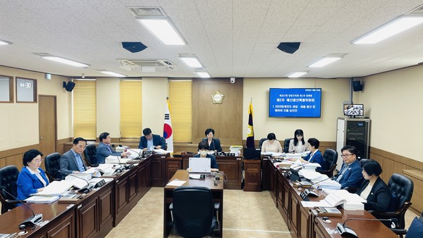 ▲ 예산결산위원회 전경.