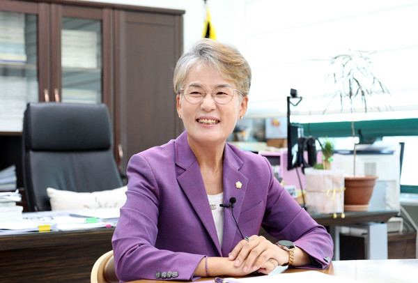 ▲ 송미희 의장.
