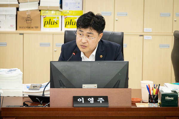 ▲ 발언하는 이영주 의원.