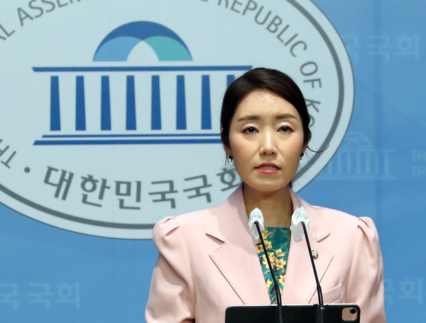 ▲ 브리핑하는 강선우 더불어민주당 대변인. /뉴시스