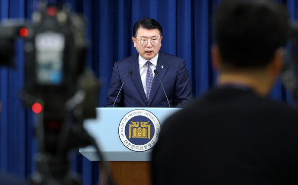 ▲ 장상윤 대통령비서실 사회수석. /뉴시스