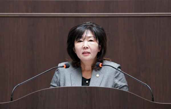 ▲ 발언중인 황소제 행정복지위원장.