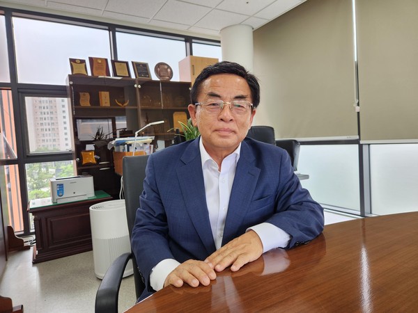 ▲ 서울특별시자치구공단 이사장 협회의 회장 인택환 이사장 사진.