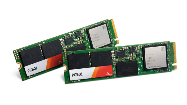 ▲ SK하이닉스 8채널 PCIe 5세대 온디바이스 AI PC용 SSD ‘PCB01’.