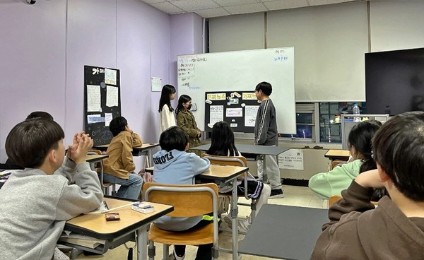 ▲ 디지털 리터러시 교육 운영 모습.