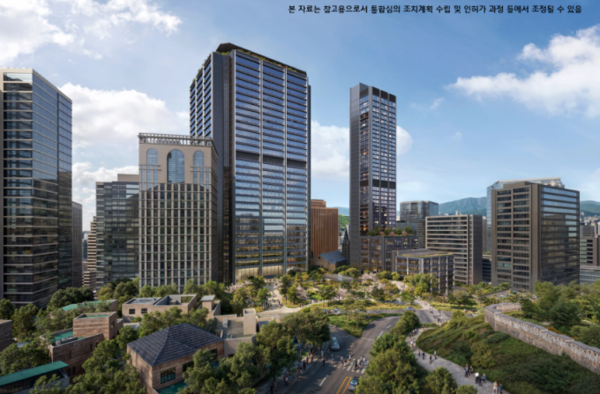 ▲ 양동구역 제4-2‧7지구 투시도.