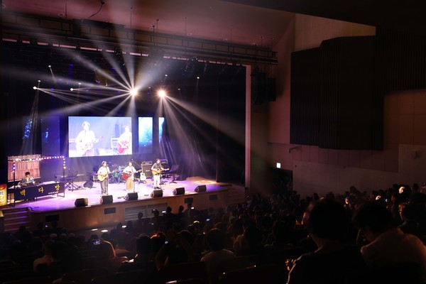 ▲ ‘동(東)구 행(幸)복’ 포크콘서트 개최 모습.