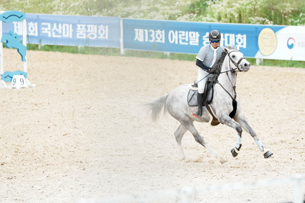 ▲ 어린말 승마대회 개최 모습.