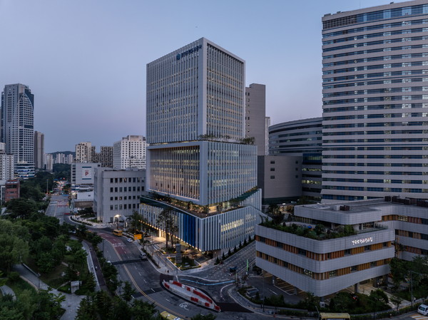 ▲ GH 광교신사옥 전경.