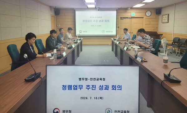 ▲ 청렴업무 추진 성과 회의.