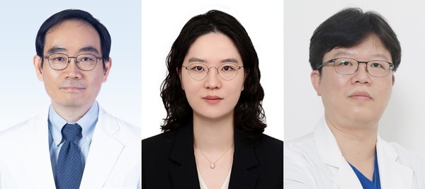 ▲ 분당서울대병원 김광일, 최정연 교수, 강원대병원 류동열 교수(좌측부터).
