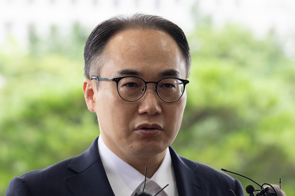 ▲ 총장 패싱 논란에 입장 밝히는 이원석 검찰총장. /뉴시스