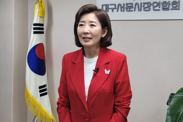▲ 나경원 국민의힘 당대표 후보. /뉴시스