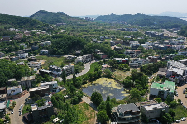 ▲ 헤이리예술마을 전경.