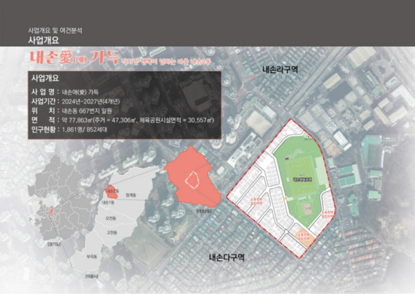 ▲ 의왕시 '내손愛(애) 가득' 사업개요.