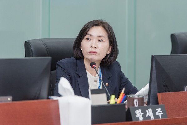 ▲ 경기도의회 황세주 의원.