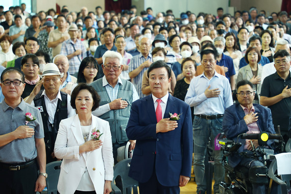 ▲ 의왕시 인동선 및 월판선 착공식 개최 모습.